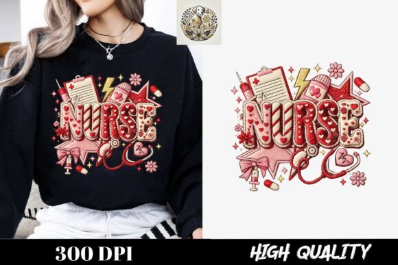 Download NURSE Valentine PNG – Cute Medical Nurse - Cute Collection