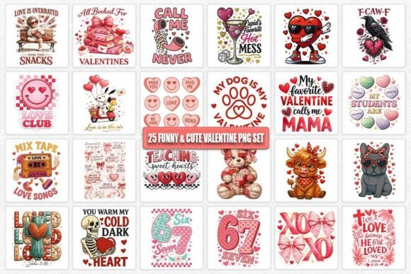 Download Funny &amp; Cute Valentine PNG Set - Cute Collection