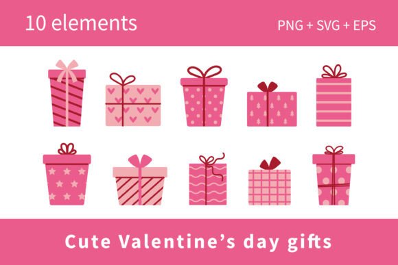 Download Cute Valentines Day Gifts Set - Cute Collection