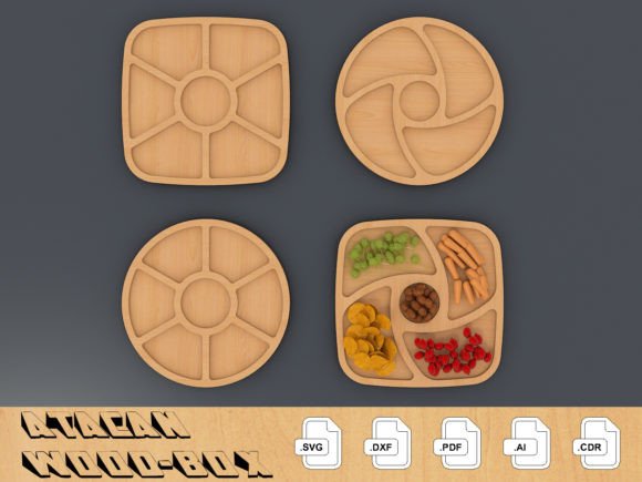 Download Charcuterie Boards Svg DXF Template 082 - Cute Collection