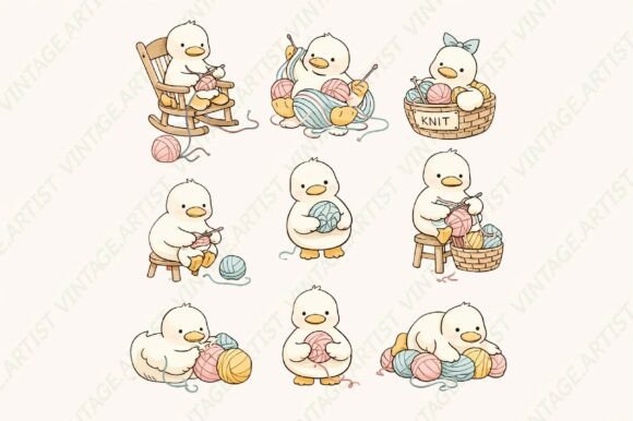 Download Cute Crochet Knitting Goose T-shirt PNG - Cute Collection