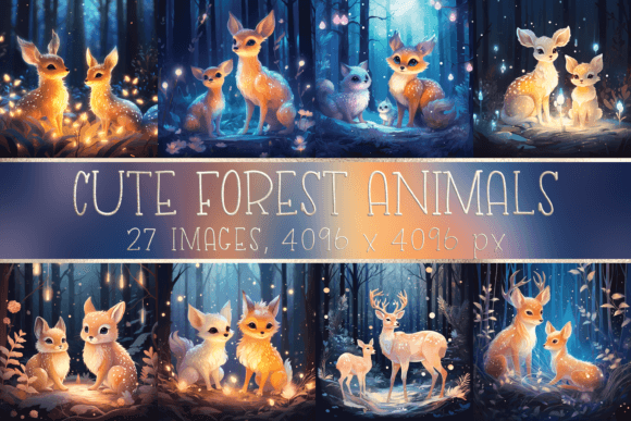 Download Cute Forest Animal Printable Images - Cute Collection