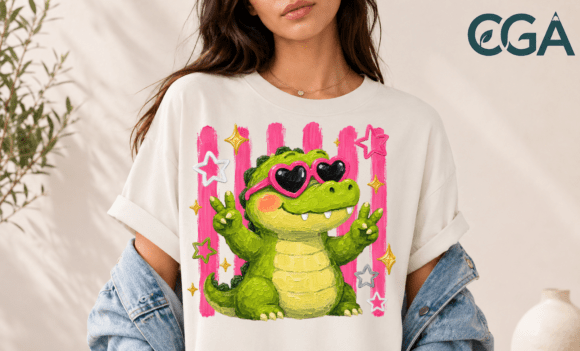 Download Cute Alligator Heart Sunglasses PNG - Cute Collection