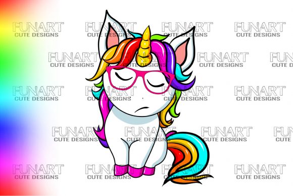 Download LOVELY UNICORN, CUTE DESIGN,SUBLIMATION - Cute Collection